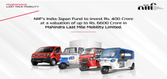 IndiaÃ¢â€™s No.1* e-3 wheeler manufacturer, Mahindra, launches new e-Alfa Super rickshaw with Higher Range.